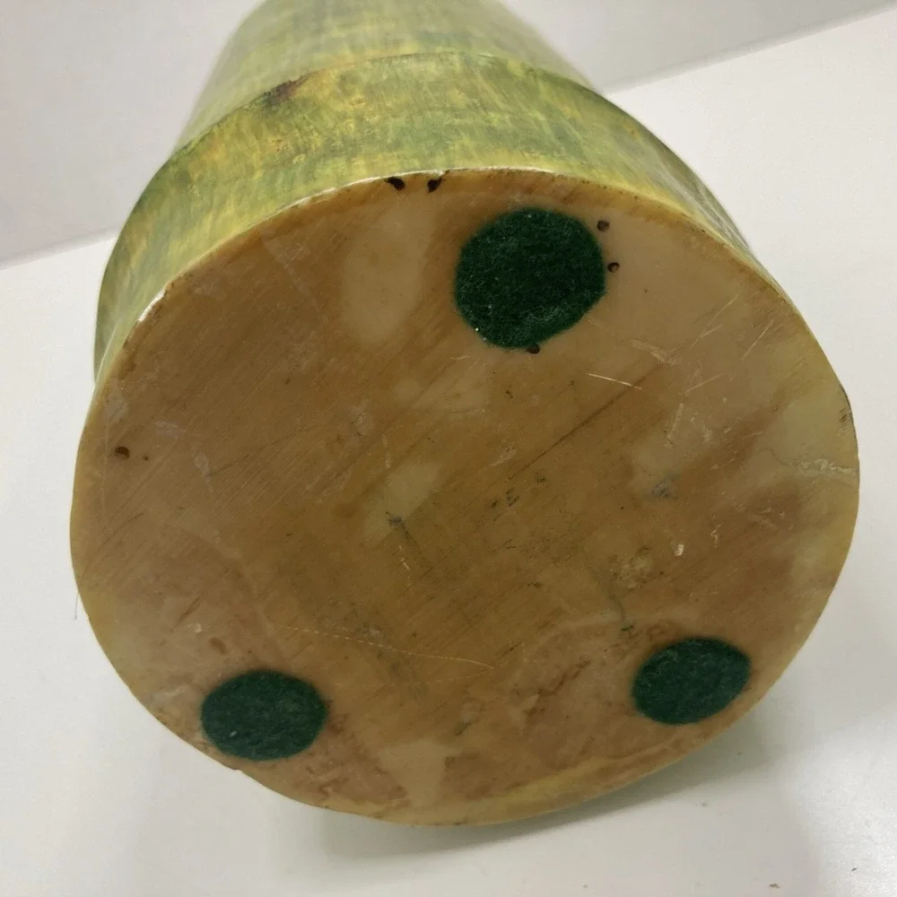 Rare VTG‎ MCM Bamboo Vase Planter 6.25